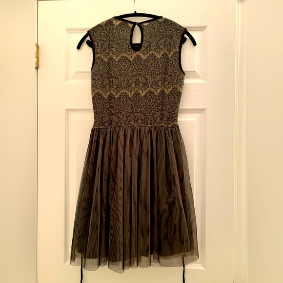 Anthropologie Winter Dulcie Taffeta Dress - Picture 3 of 5